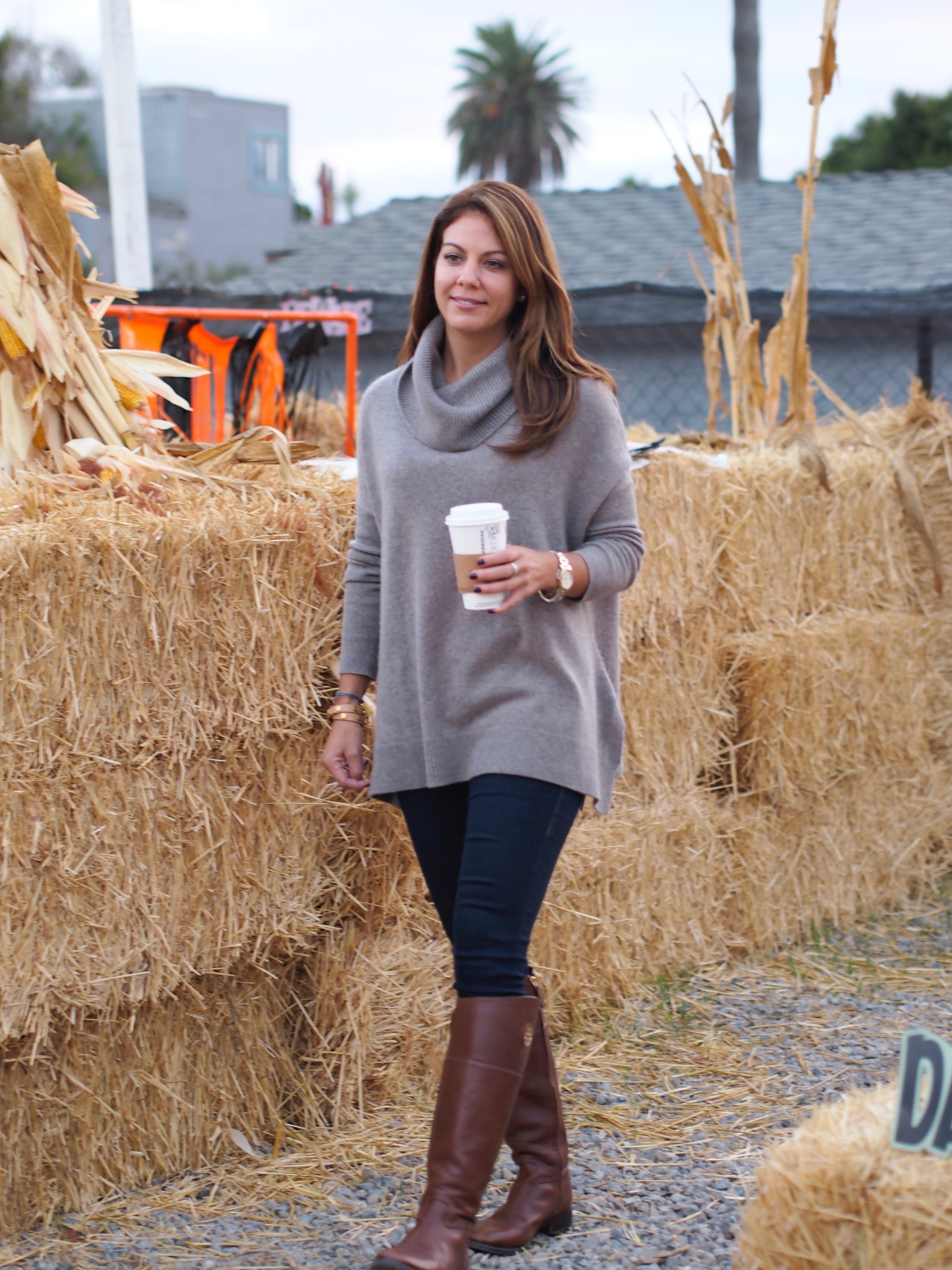 boots and sweaters