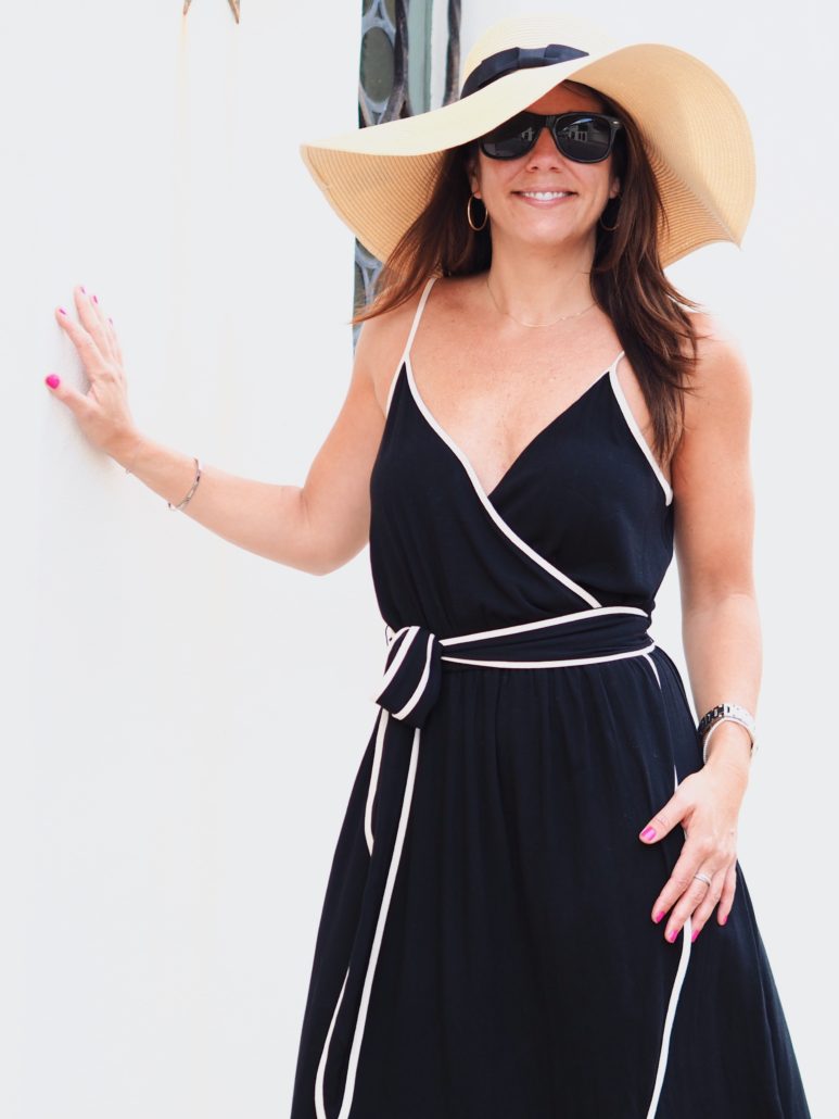 How to be Effortlessly Chic in This Timeless Wrap Dress - The Bicoastal Beauty