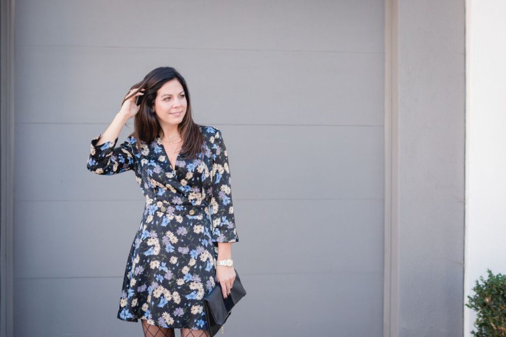 The Perfect Moto Jacket + Florals for Winter - The Bicoastal Beauty
